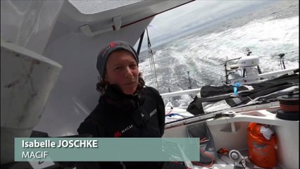 Vendée-Arctique-Les Sables d’Olonne 2020 : Isabelle JOSCHkE - MACSF - Onboard