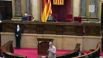 Torra dice que la culpa de los estragos de la pandemia «la tiene Madrid, es evidente»