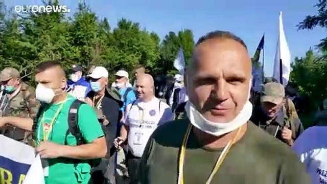 Марш памяти в Боснии