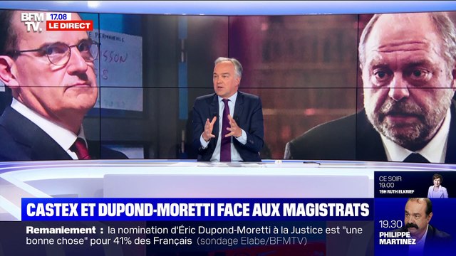 Story 1 : Jean Castex et Éric Dupond-Moretti face aux magistrats - 08/07