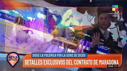 NUEVO ESCÁNDALO | El documento con la palabra oficial de Maradona sobre la serie que relata su vida