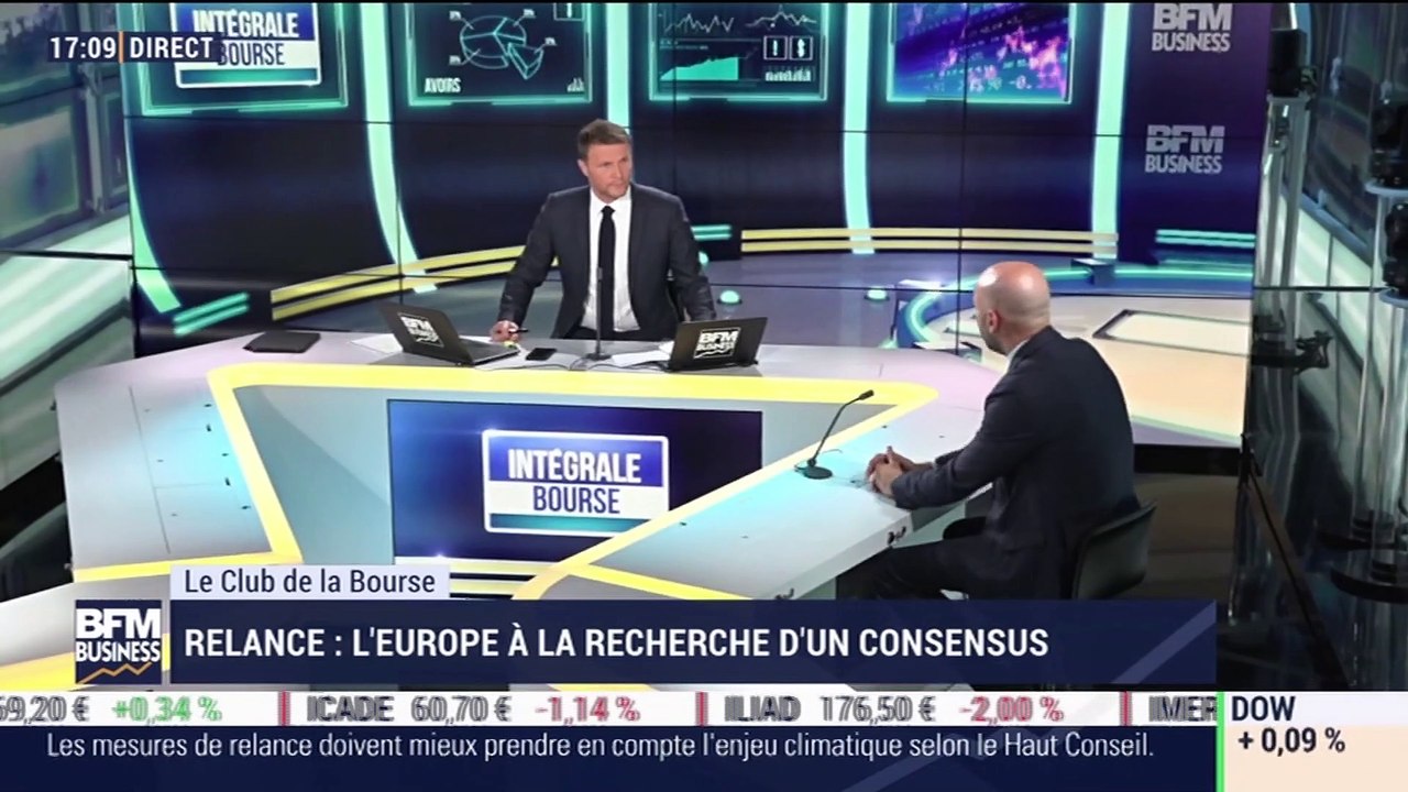 Le Club de la Bourse: J-9 avant le sommet européen consacré à la relance - 08/07