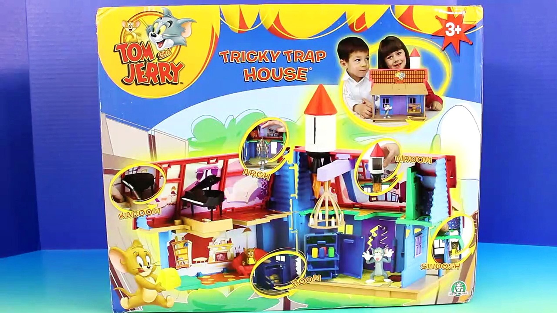 Tom And Jerry Tricky Trap House Playset Game Of Cat And Mouse - video  Dailymotion