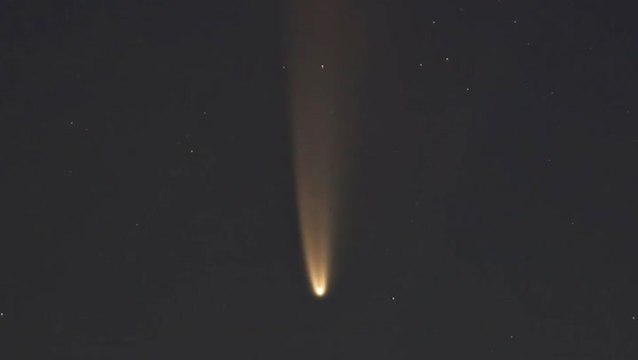 Comet NEOWISE now visible in the evening sky