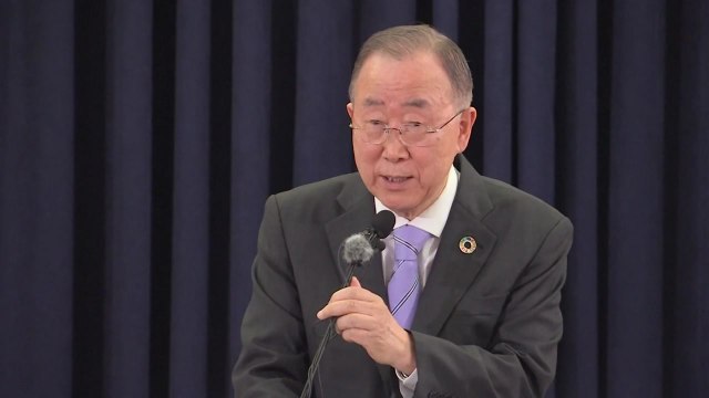 반기문 北에 미온적인 정부 대응 크게 실망 / YTN