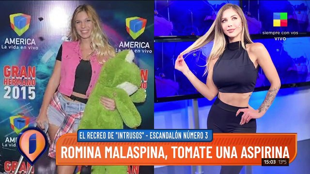 Archivo retro de Intrusos: el día que Romina Malaspina entró a Gran Hermano