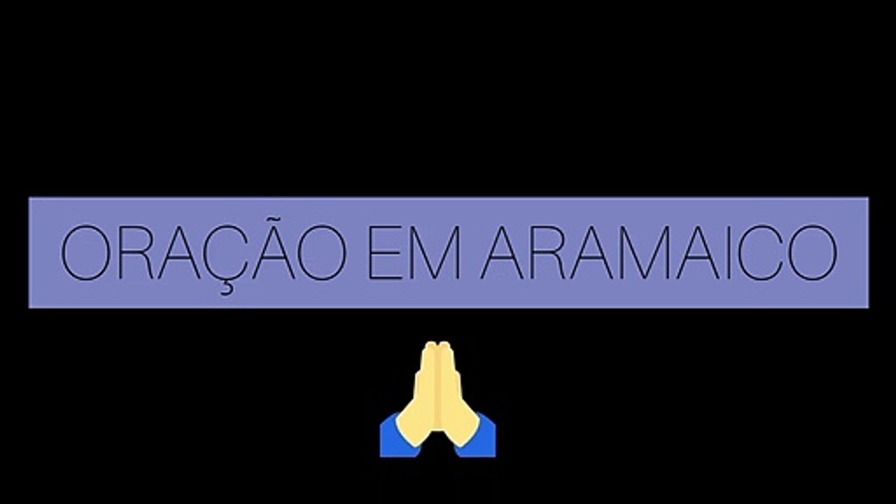 Oração em Aramaico