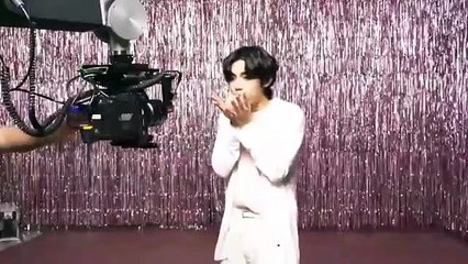 BTS V looking handsome in new commercial.