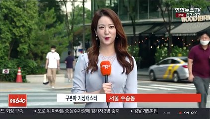 [날씨] 낮기온 올라…제주·남해안 장맛비, 밤사이 호우