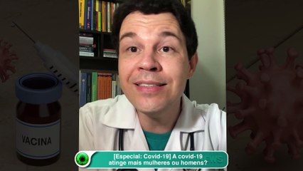 [Especial Covid-19] A covid-19 atinge mais mulheres ou homens?