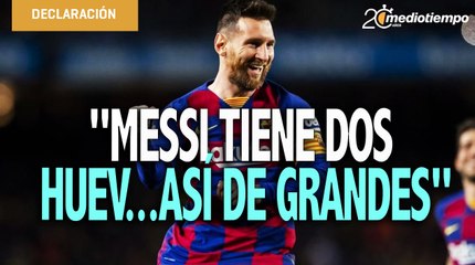 ¿Messi pecho frío? si tiene unos huev…grandes: De Rossi