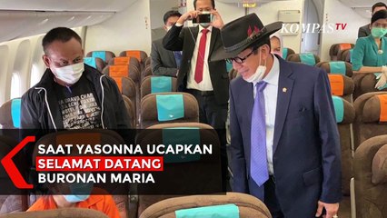 Momen Yasonna Ucapkan Selamat Datang Pada Buronan Maria Pauline
