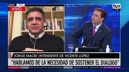 Jorge Macri: "No me vi bien reflejado por el comunicado"