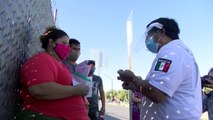 Migrantes varados en frontera México-EEUU, olvidados por Trump y AMLO