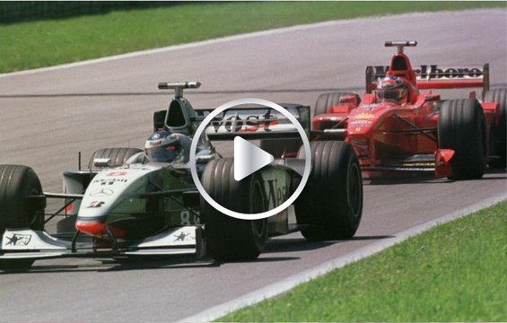 Hakkinen vs Schumacher ¡El mejor rebase de la historia de la Fórmula 1
