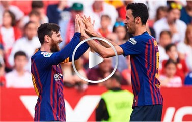 Messi le debe la carrera a Busquets ¡Que pase y que gol!