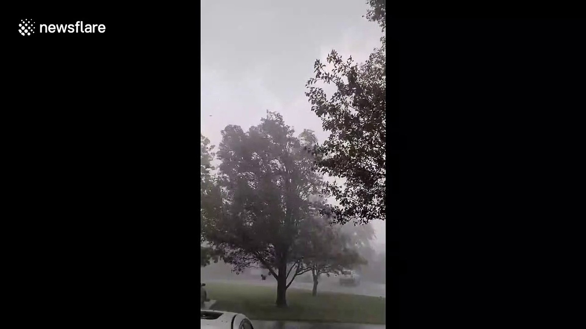 Mason Ohio Hit With Torrential Rain High Winds Tornado Warning Video Dailymotion