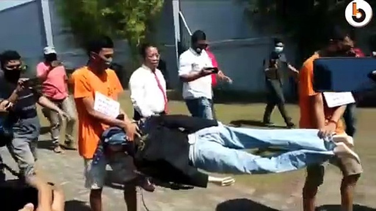 REKONTRUKSI MAYAT DI BUANG DI JURANG PACET, TERSANGKA TERANCAM HUKUM MATI