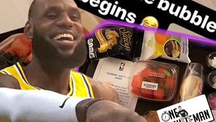 One Minute Man: No CHANCE Lebron Eats This Trash Ass Bubble Food