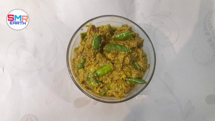 हरी मिर्च की भुजिया और सब्जी । How to make Spicy Bhi kiya for family | Testy Spice Bhujiya