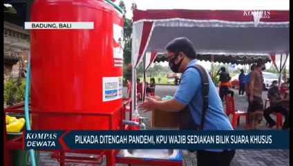 Bilik TPS Khusus Untuk Pemilih Yang Suhu Tubuh Tinggi