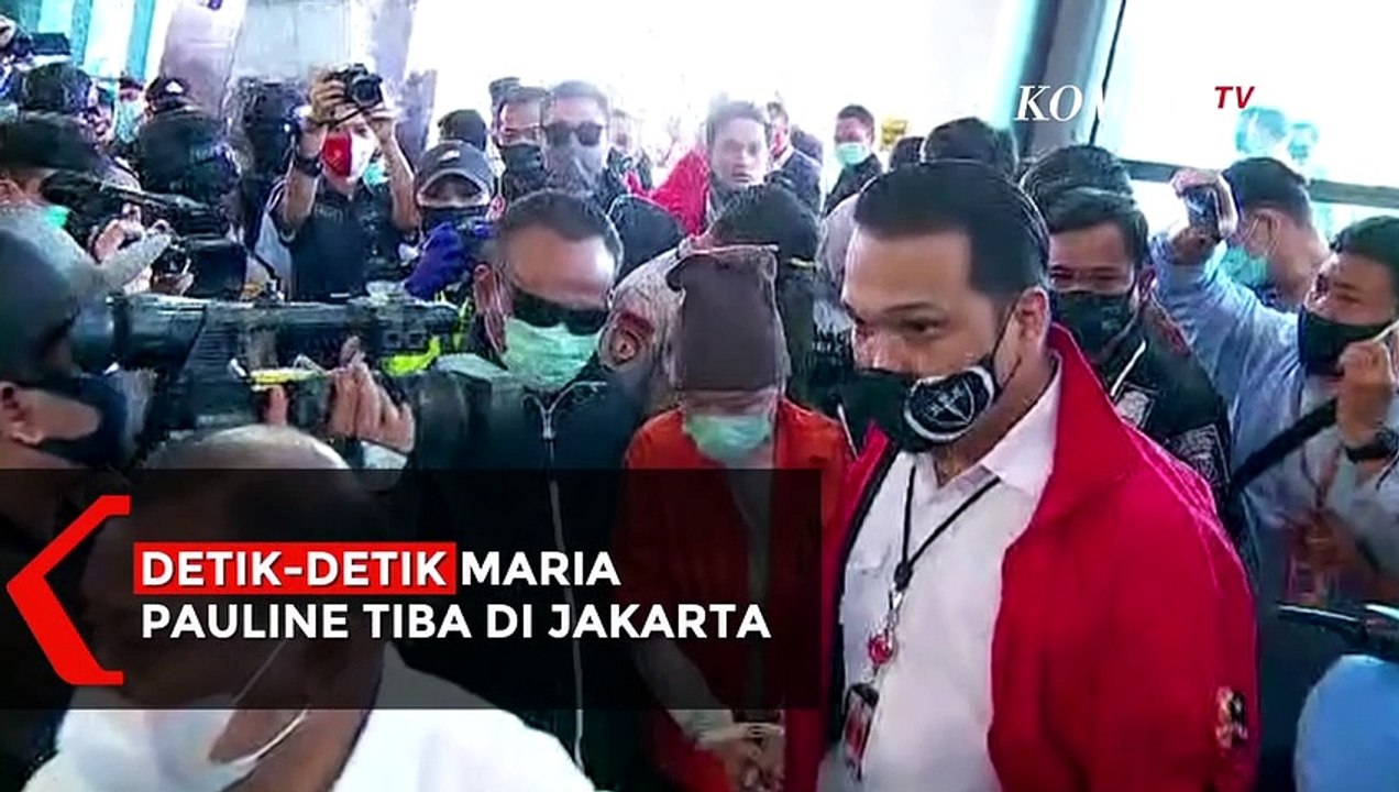 Momen Kedatangan Maria Pauline di Jakarta