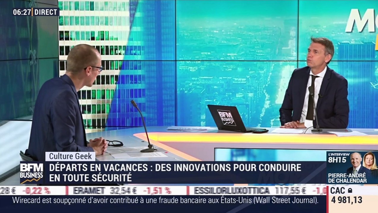 Culture Geek : Départs en vacances, des innovations pour conduire en toute sécurité, par Anthony Morel - 09/07