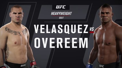 UFC 2 - Cain Velasquez vs Alistair Overeem (CPU vs CPU)