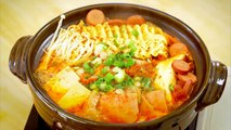 The Famous Korean Army Stew (Budae Jjigae)