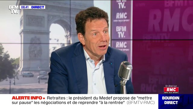 Le président du Medef estime que les Français ont été formidables sur la reprise de l'économie