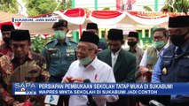 Wapres Tinjau Persiapan Pembukaan Sekolah Tatap Muka