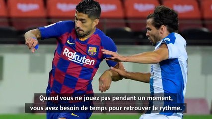 35e j. - Setién : "Suarez avait besoin de rythme pour marquer à nouveau"