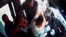 Yolcuların gözü önünde şoförü dövdüler