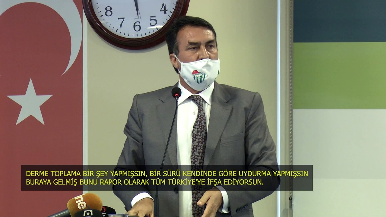 Belediyecilik dersi verdi