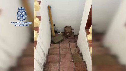 La Policía localiza una "guardería" en la que se ocultaban 350 kilos de hachís