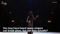 Can an Opera Singer Break Glass with Their Voice?