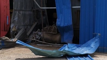 울산서 압축기 폭발, 차량 7대 파손...인명 피해 없어 / YTN