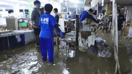 Alertan de continuidad de lluvias que han dejado al menos 64 muertos en Japón