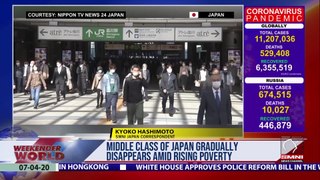 Middle class of Japan gradually disappears amid rising poverty