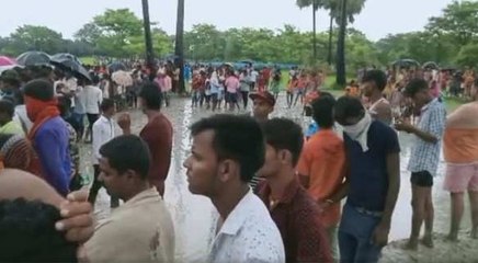 मोतिहारीः अंतिम संस्कार के दौरान तालाब में नहा रहे 5 बच्चों की डूबने से मौत