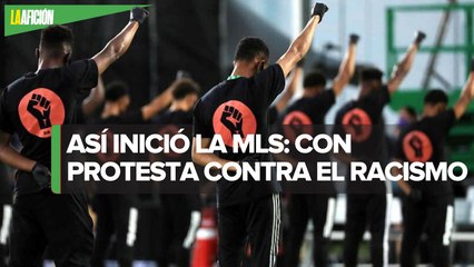 Jugadores de MLS se unen a protestas contra el racismo