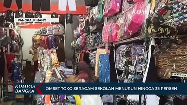 Terdampak Pandemi Covid-19, Omset Toko Seragam Sekolah Menurun Drastis