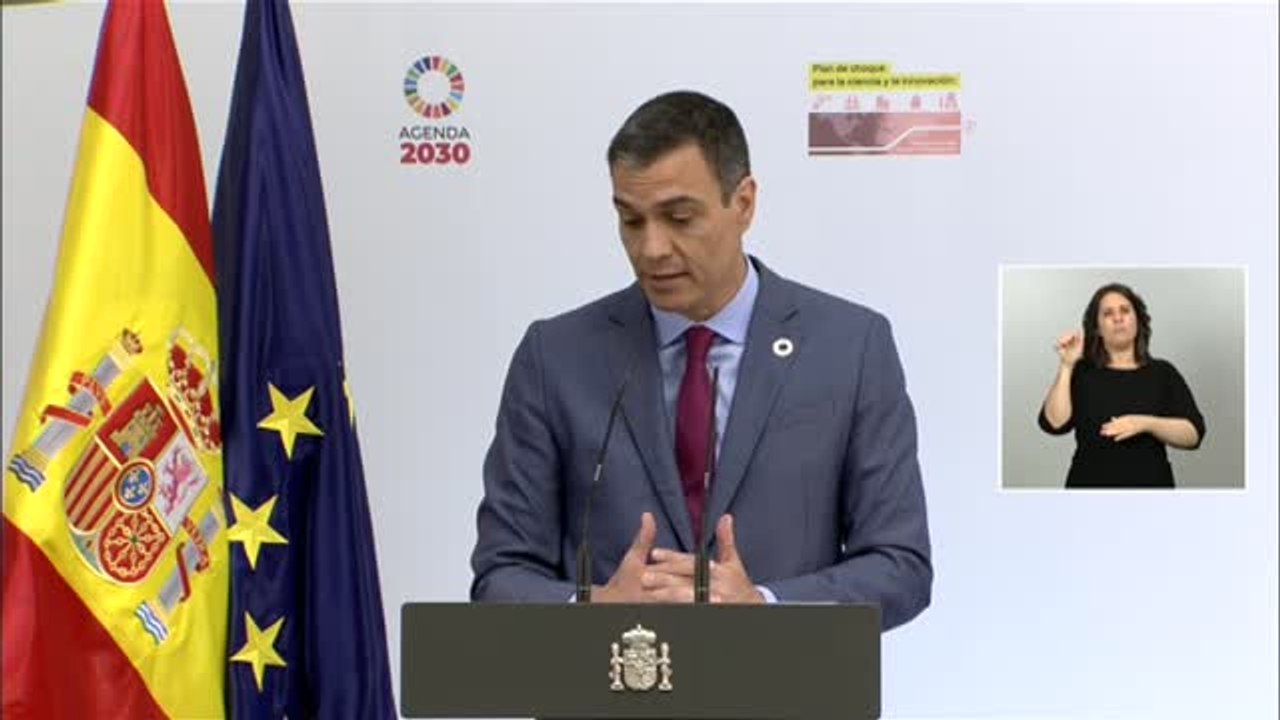 Sánchez urge a sus socios europeos a llegar a un acuerdo sobre el fondo de recuperación "la próxima semana"
