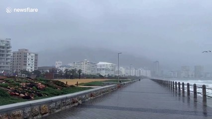 Severe storm causes flooding in Cape Town