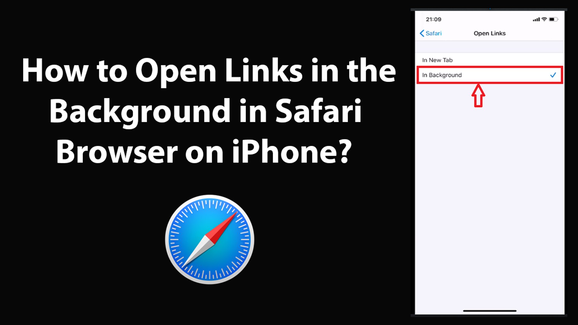 How to Open Links in the Background in Safari Browser on iPhone? - video  Dailymotion