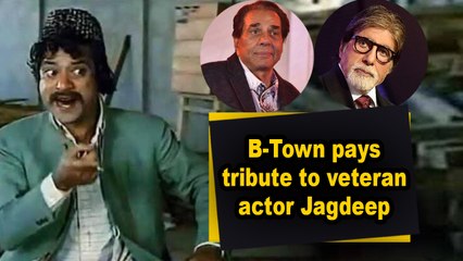 B-Town pays tribute to veteran actor Jagdeep