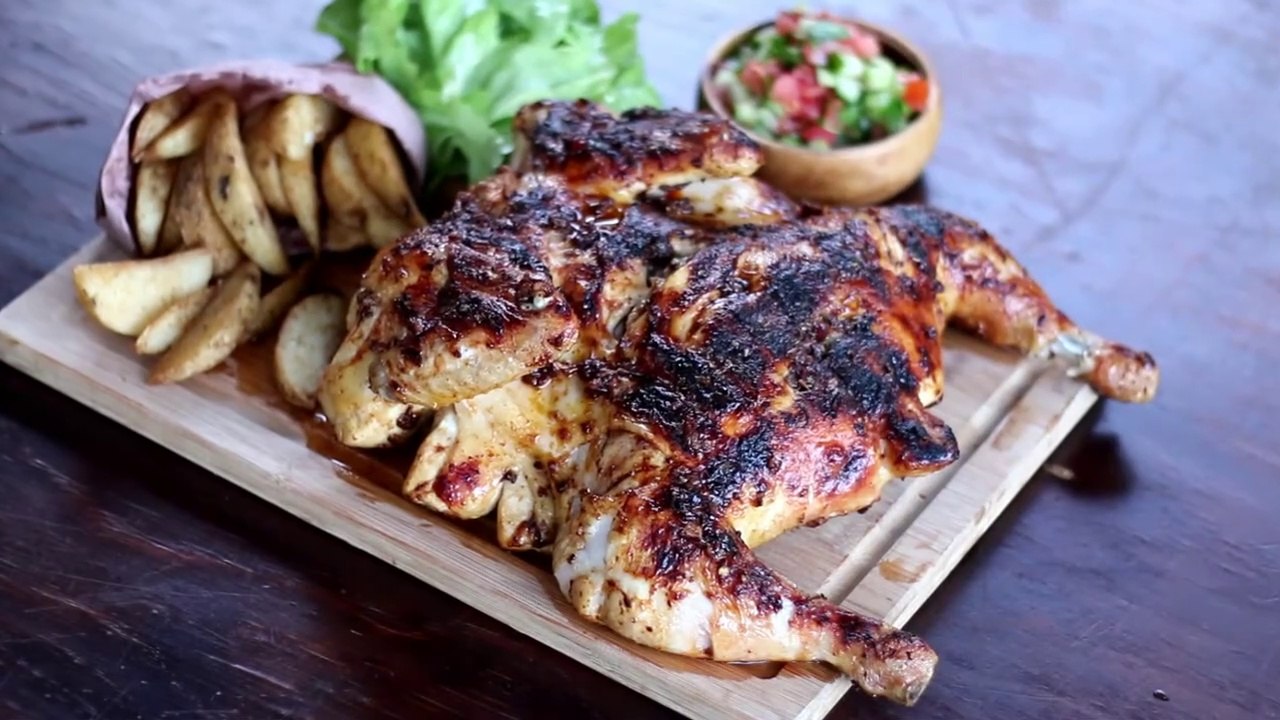 Home made Oporto Chicken Recipe International Cuisines video Dailymotion