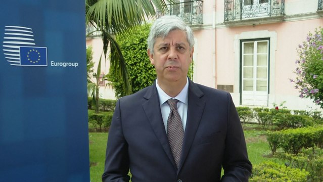 Centeno dice que dejará Eurogrupo en buenas manos gane quien gane