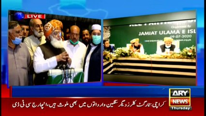 ARYNews | Bulletin | 6 PM | 9 July 2020