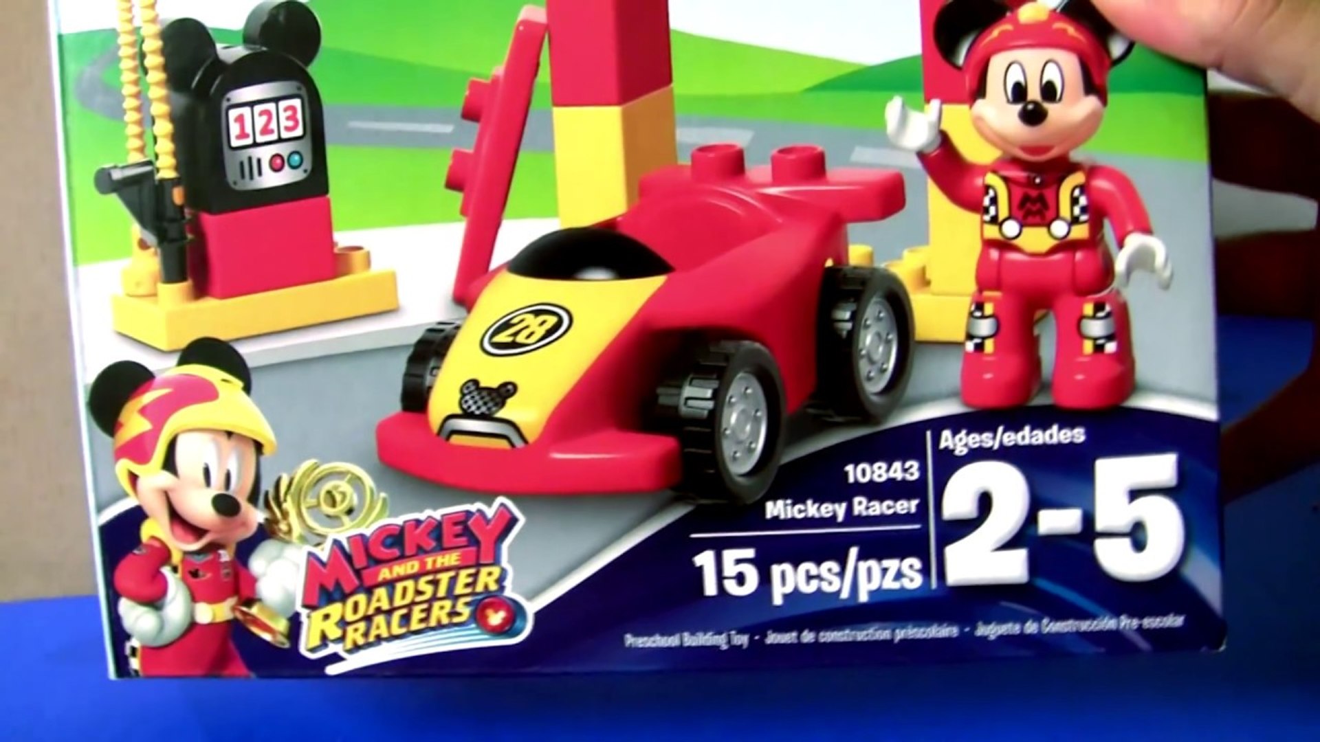 Lego Duplo Mickey and the Roadster Racers 10843 NEW 2017 Disney Mickey  Racer Cars - video Dailymotion